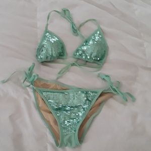 Victoris Secret sequin bikini